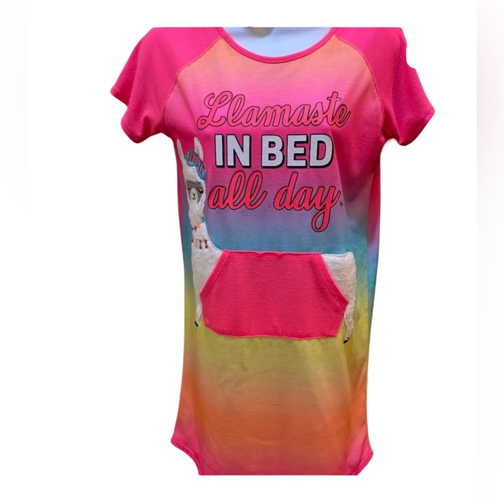 Justice llama nightshirt